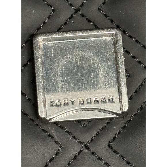 Tory Burch Fleming Matte Shoulder Bag - Black - Picture 6 of 16